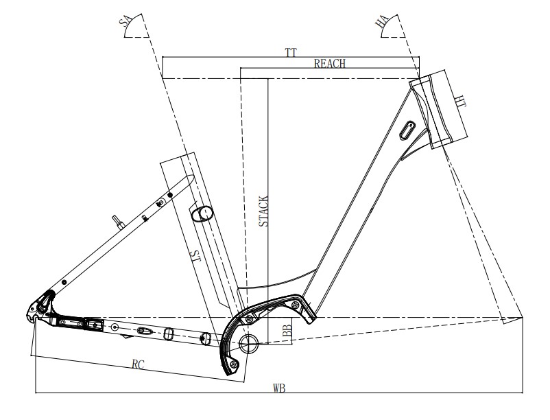 Carraro Bisiklet Ölçüler